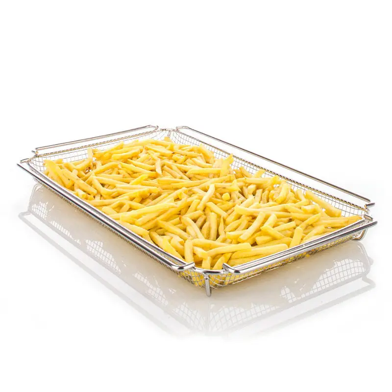 Rational 6019.1150 Combifry Basket – 12" × 20" Stainless Steel, Compatible With Icombi Pro Ovens 1