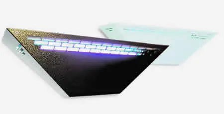 Rb Wholesale 24-Inch White Wall-Mount Insect Light Fly Trap 1
