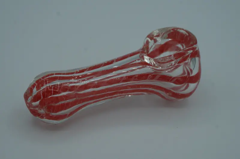 Red Line Glass Pipe – Sleek Design & Smooth Hits 1