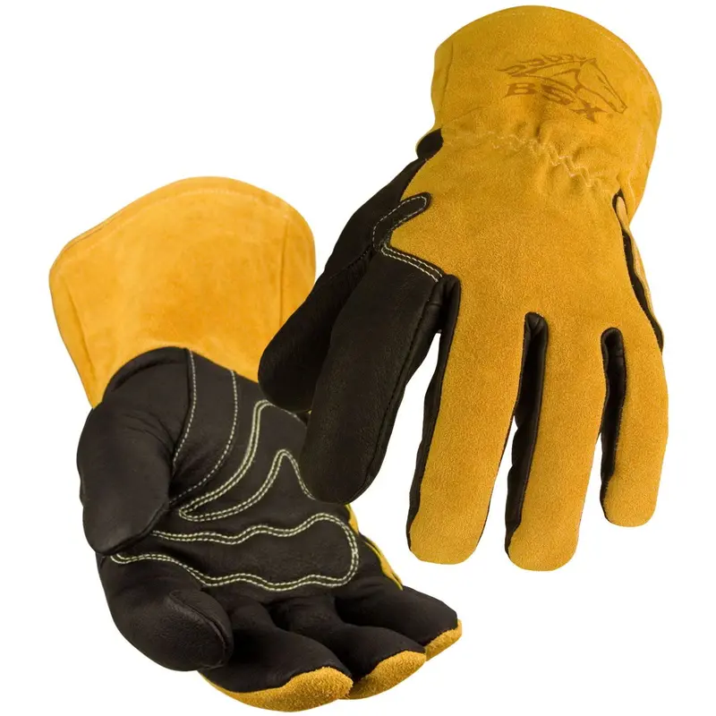 Revco Black Stallion Bsx Premium Mig Gloves — Pigskin & Cowhide Hybrid Construction (Bm88) 1