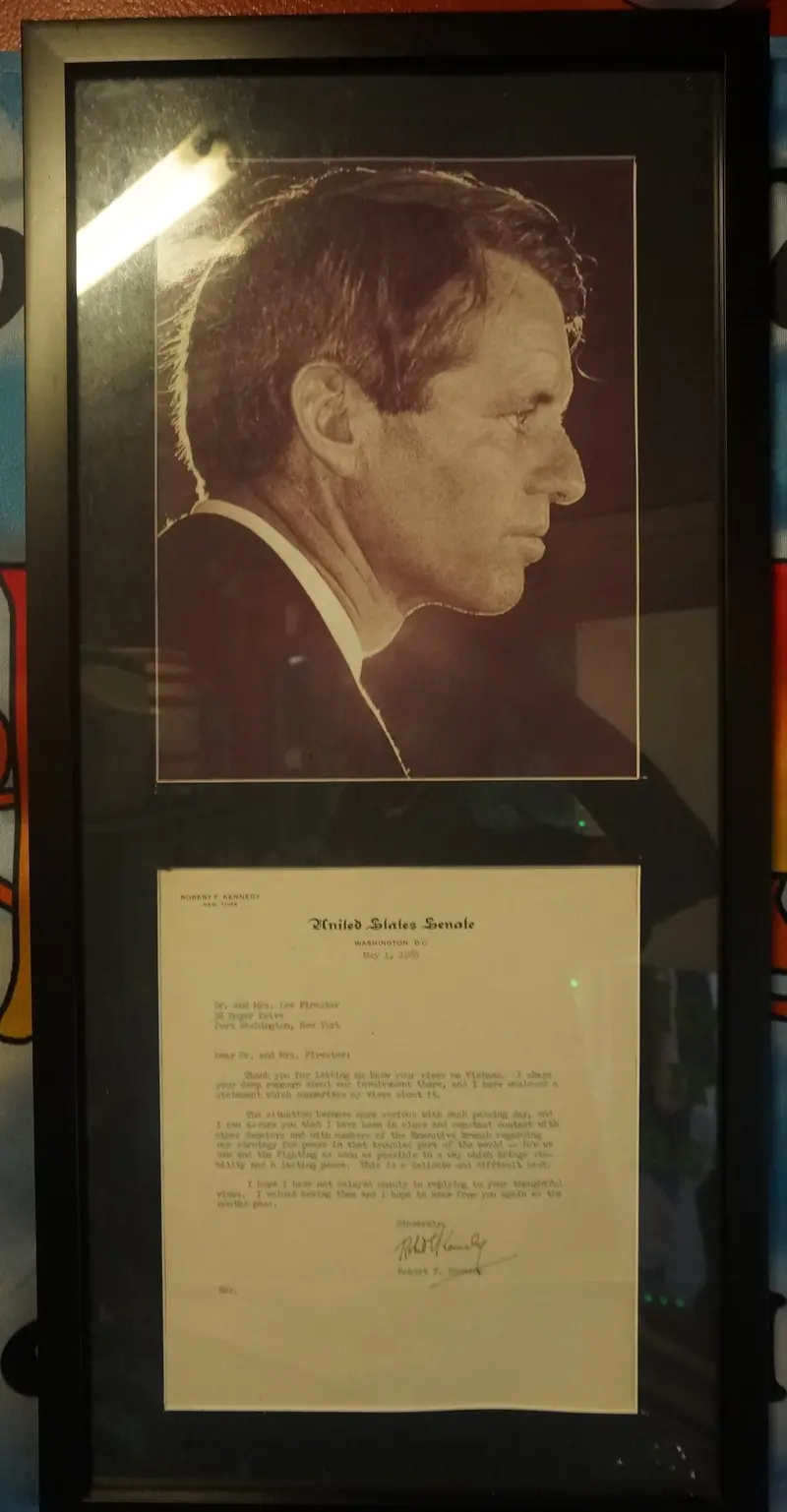 Rfk Portrait Framed Print | Mid-Century Political Icon Wall Art 1