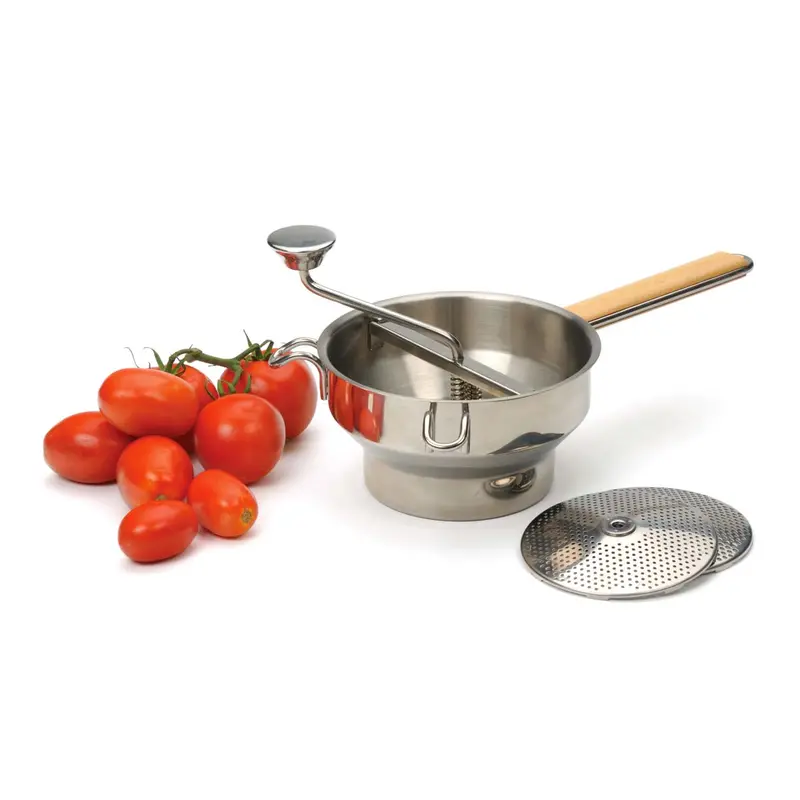 Rsvp Endurance Stainless Steel Food Mill – Heavy-Duty Manual Pureeing Tool 1