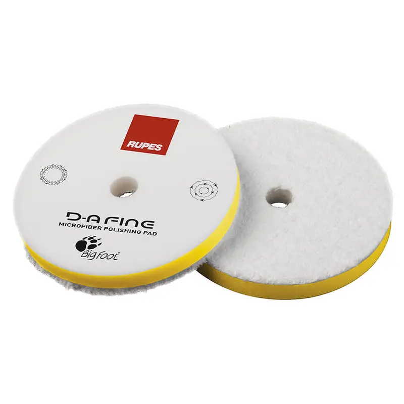 Rupes Fine Microfiber Polishing Pad – 3", 5", Or 6" Dual-Action Use 1