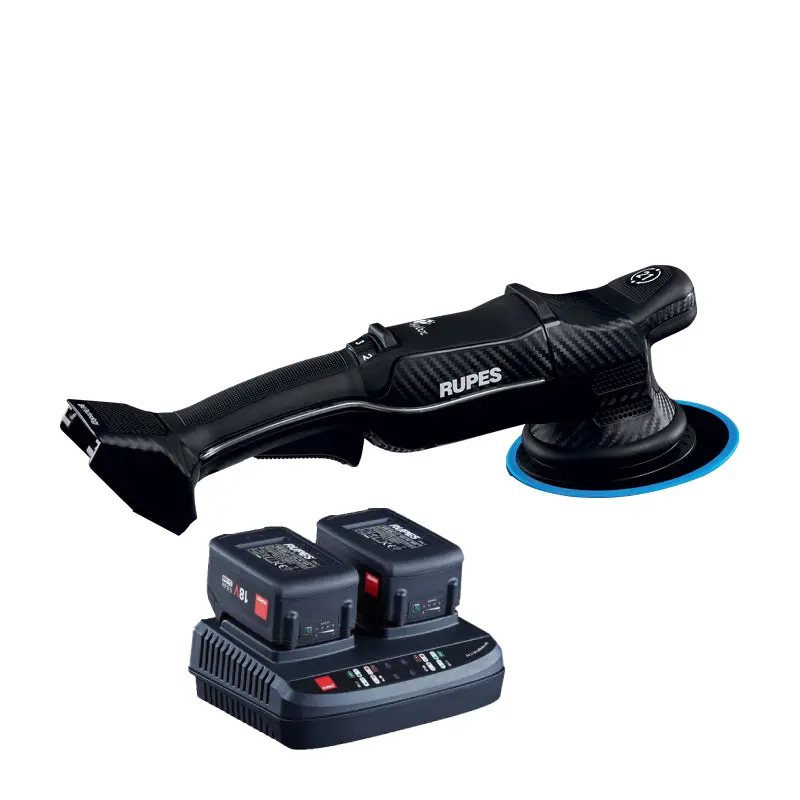Rupes Ibrid Hlr21 Cordless Dual-Action Polisher – Includes Two Batteries & Standard Kit 1