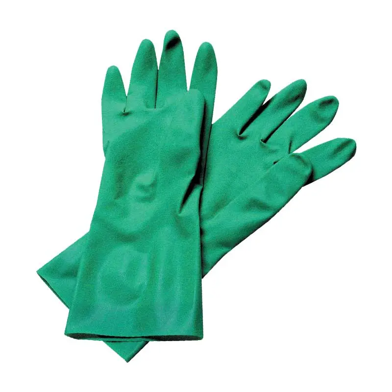 San Jamar Nitrile Dish Glove – Flock-Lined, Large Size, Pack Of 12 (13Nu-L) 1