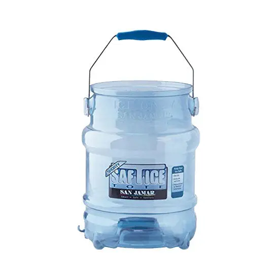 San Jamar Saf-T-Ice Insulated Tote – 5-Gallon Capacity 1