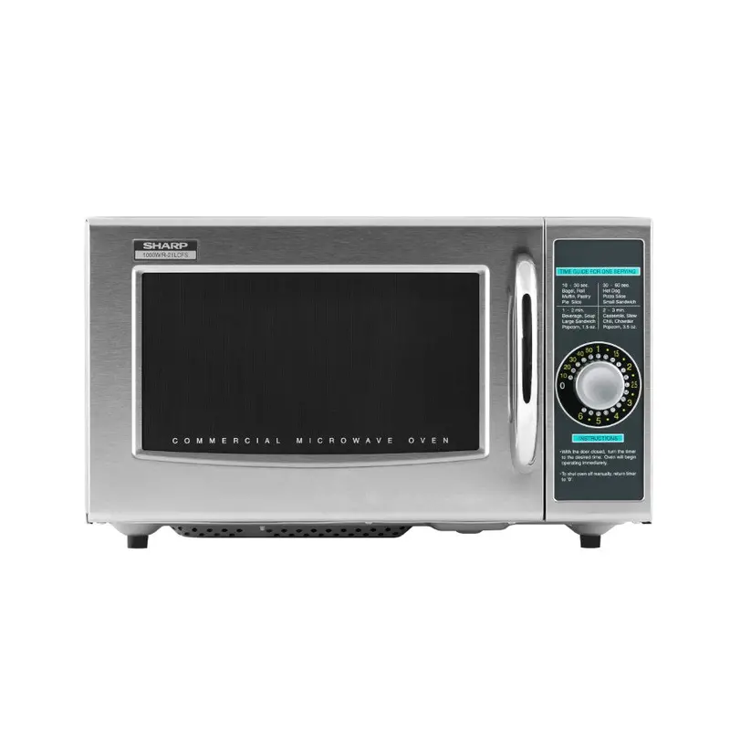 Sharp R-21Lcfs Commercial Microwave Oven – Medium-Duty, 120V 1