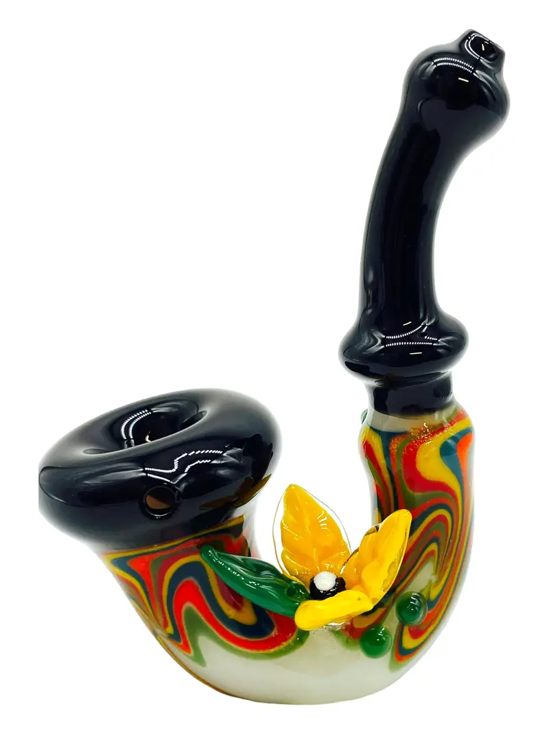 Sherlock-Style Glass Pipe – Elegant & Functional Design 1