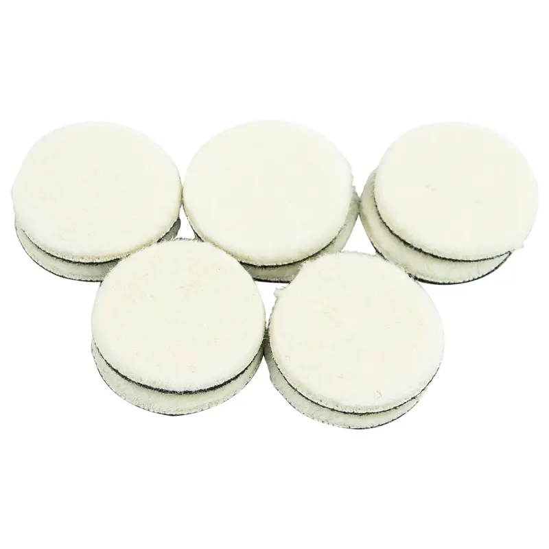 Shinemate Short Wool Heavy-Cutting Discs – 10-Pack (1" & 2" Diameters) 1