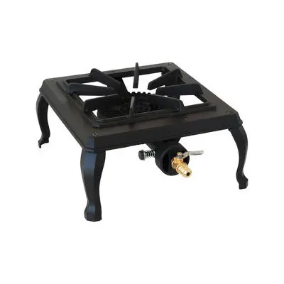 Single-Burner Portable Cast Iron Propane Stove 1