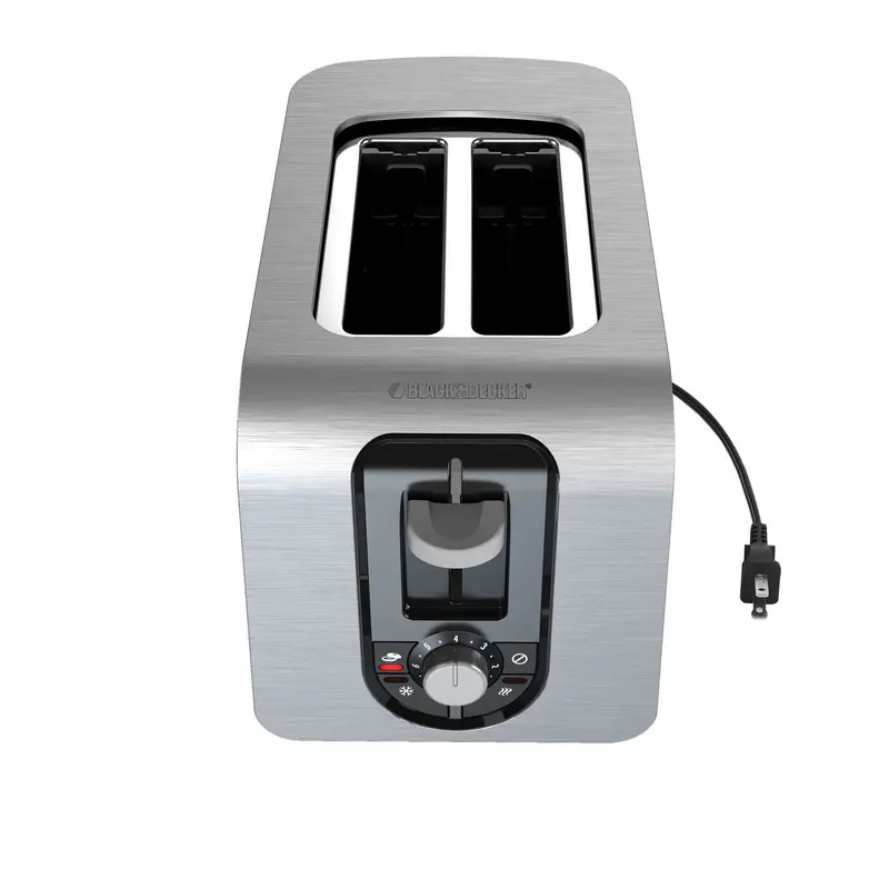 Slimline 2-Slice Toaster – Quick-Heat Stainless Steel Design 1