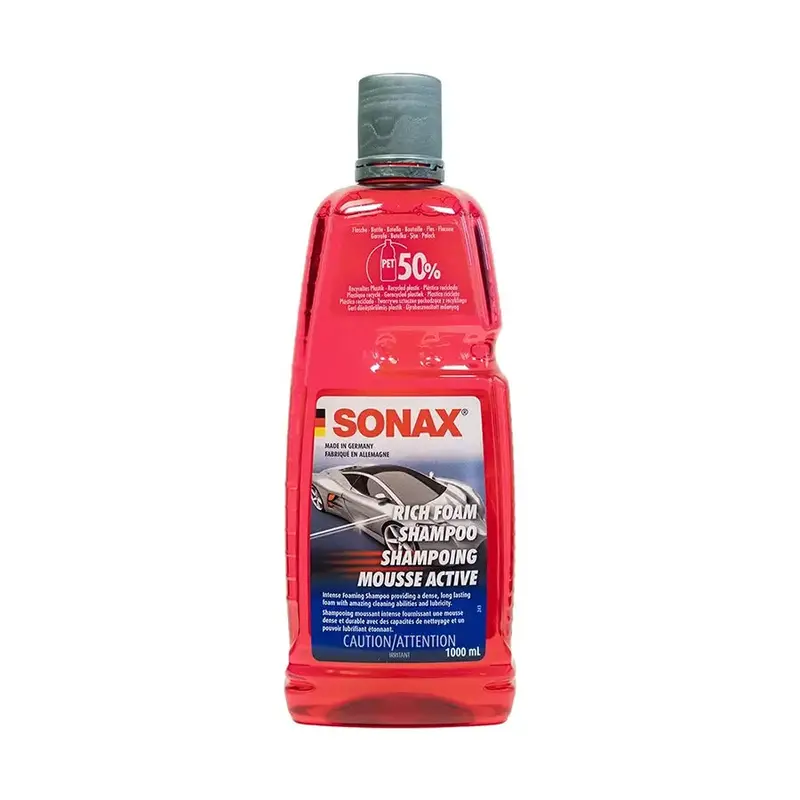 Sonax Rich Foam Shampoo – Concentrated Car Wash Detergent, 1 Liter 1