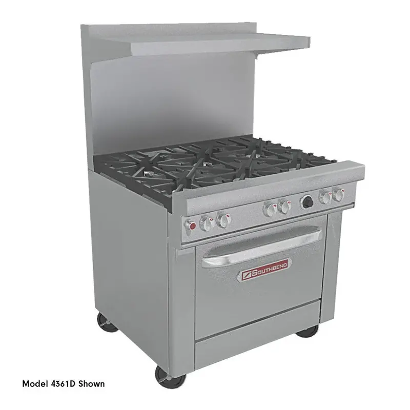 Southbend 4361A 36" Gas Range – 6 Burner Cooktop With Single Oven 1