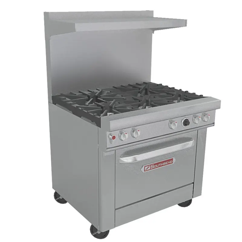 Southbend 4365D 36-Inch Natural Gas Range – 5 Burners + 1 Oven 1