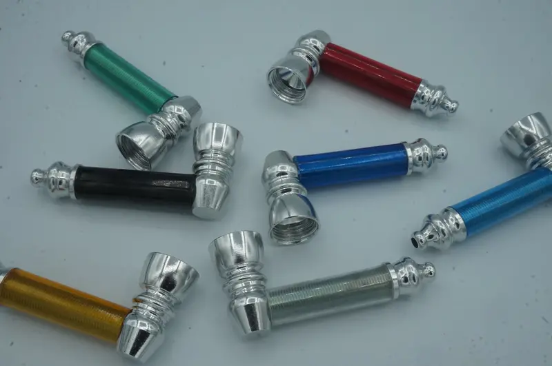 Stainless Steel Hand Pipe – Durable Metal Smoking Device 1