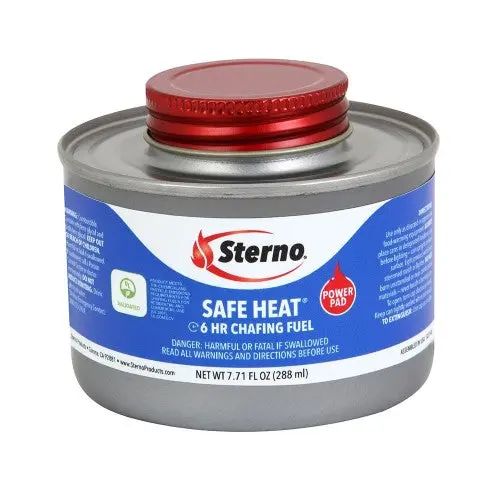 Sterno 10208 Chafing Fuel Cans – 6-Hour Burn Time, 24-Count Case 1
