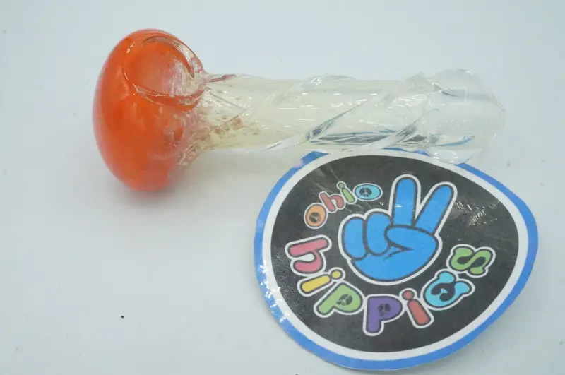 Swirl-Pattern Borosilicate Glass Pipe & Bowl | Ohio Hippies Smoke Shop 2