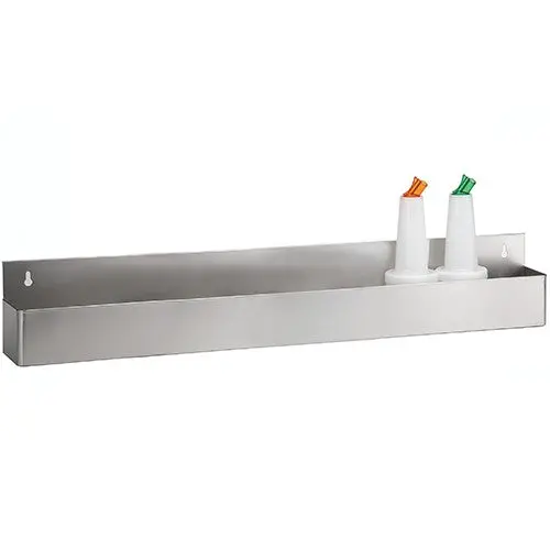Tablecraft 42-Inch Single-Speed Bar Rail – Stainless Steel Speed Rail 1