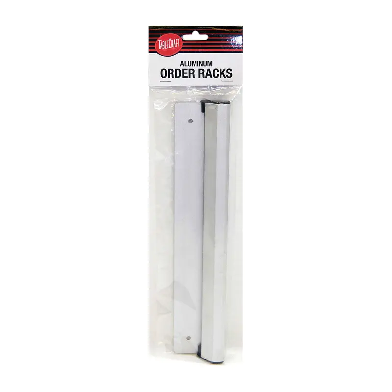 Tablecraft 5524 Aluminum Check Ticket Rail – 24 Inches Long 1