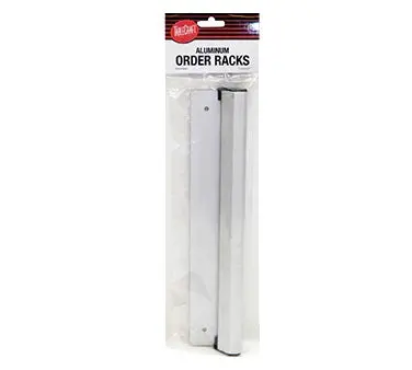 Tablecraft 5572 Aluminum Check Ticket Rail – 72" Length, Wall-Mount Ready 1