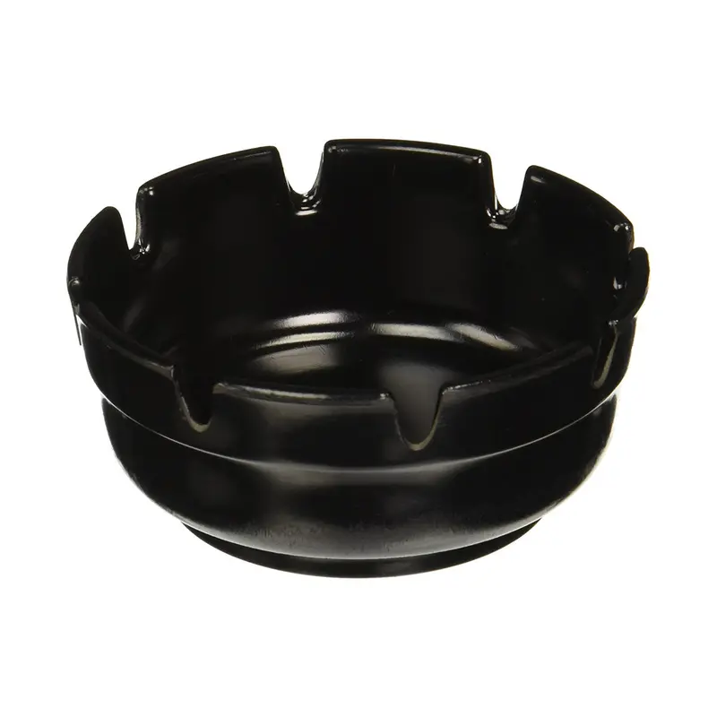 Tablecraft Cst363B-1 Heavy-Duty Deepwell Ashtray – Black, 12-Pack 1