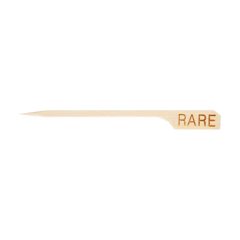 Tablecraft Rare Meat Identification Picks – 3.5", 100-Pack 1