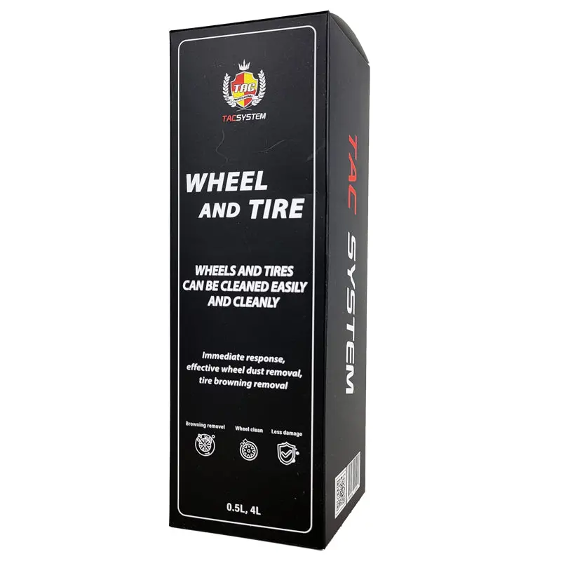 Tacsystem Wheel & Tire Cleaner – Fast-Acting Formula (500 Ml) 1