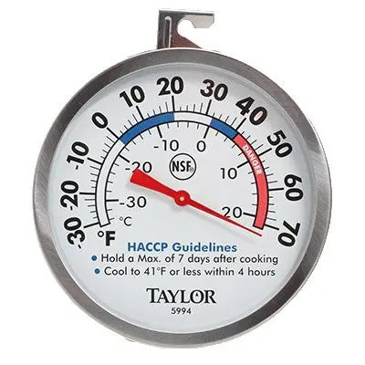 Taylor 5994 Refrigerator Thermometer – 3-Inch Dial For Accurate Cold Storage Monitoring 1
