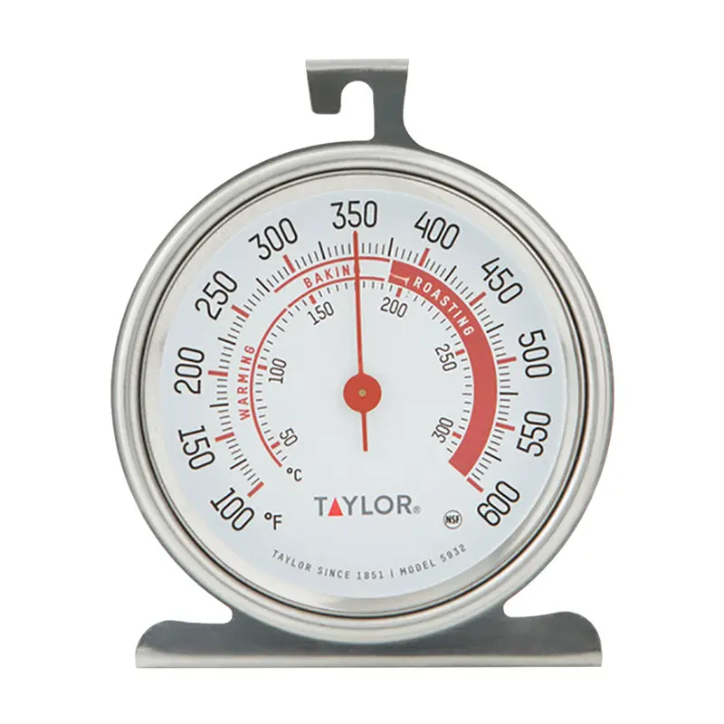 Taylor Precision 5932 Analog Oven Thermometer – 3-Inch Dial 1