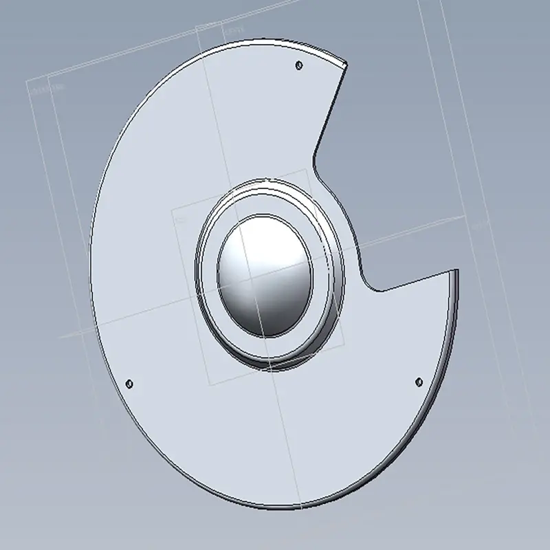 Tds-250 Two-Left Side Guard Cover 1