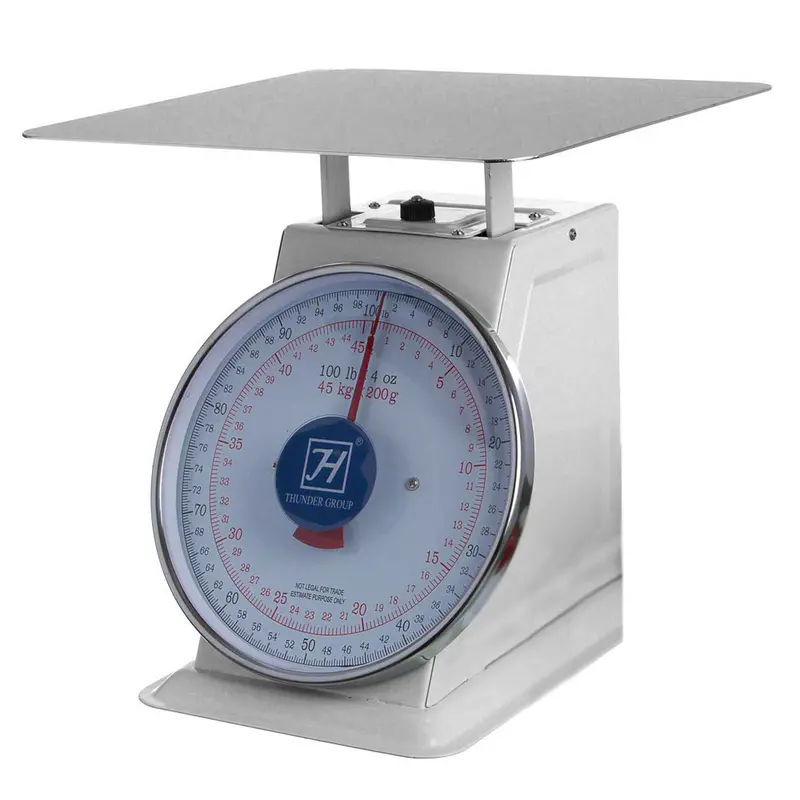 Thunder Group Scsl007 Economy Portion Scale – 100 Lb Capacity, Countertop Digital Display 1