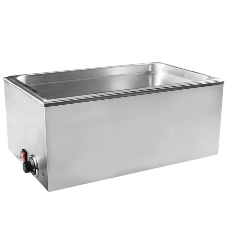 Thunder Group Sej81000C Countertop Food Warmer – Stainless Steel, Adjustable Heat 1