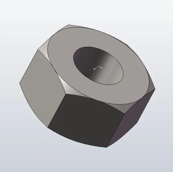Tlg150S #9 Hex Nut – Metric Threaded Fastener For Structural Components 1