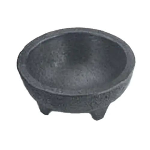 Traditional Molcajete Grinder – 4-Ounce Charcoal-Colored Polypropylene 1