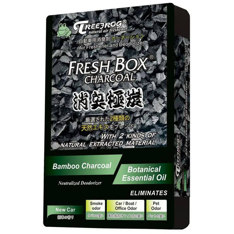 Treefrog Charcoal-Infused Air Freshener – New Car Scent 1