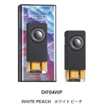 Treefrog White Peach Vent Clip Air Freshener – Compact Car Fragrance 1