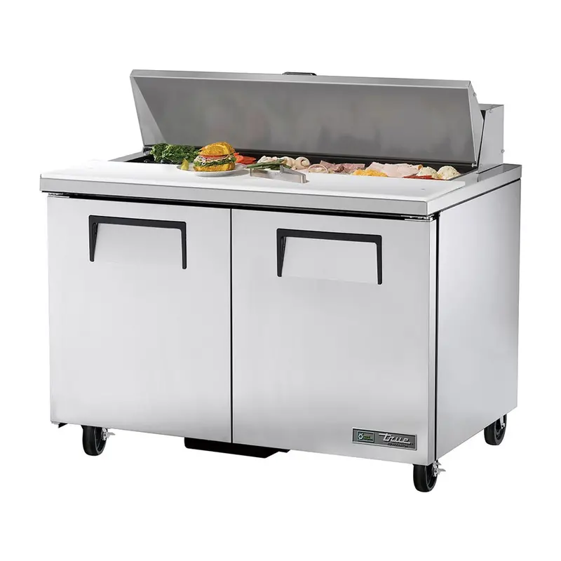 True 48-Inch Ada-Certified Sandwich & Salad Prep Table – Tssu-48-12-Ada-Hc 1