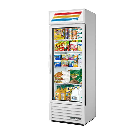 True Gdm-19T-Hc-Tsl01 White Glass-Door Merchandiser Cooler — Single-Door, Front-Loading Display Refrigerator 1