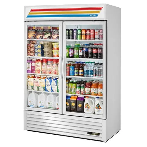 True Gdm-49-Hctsl01 Two-Door Swing-Glass Merchandiser Refrigerator (54.125" W) 1
