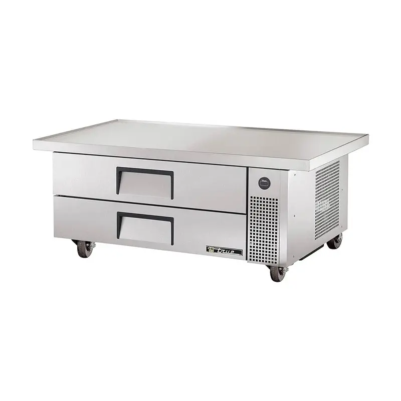 True Refrigerated Chef Base With Two Drawers – 60-Inch Flat Top Model 1