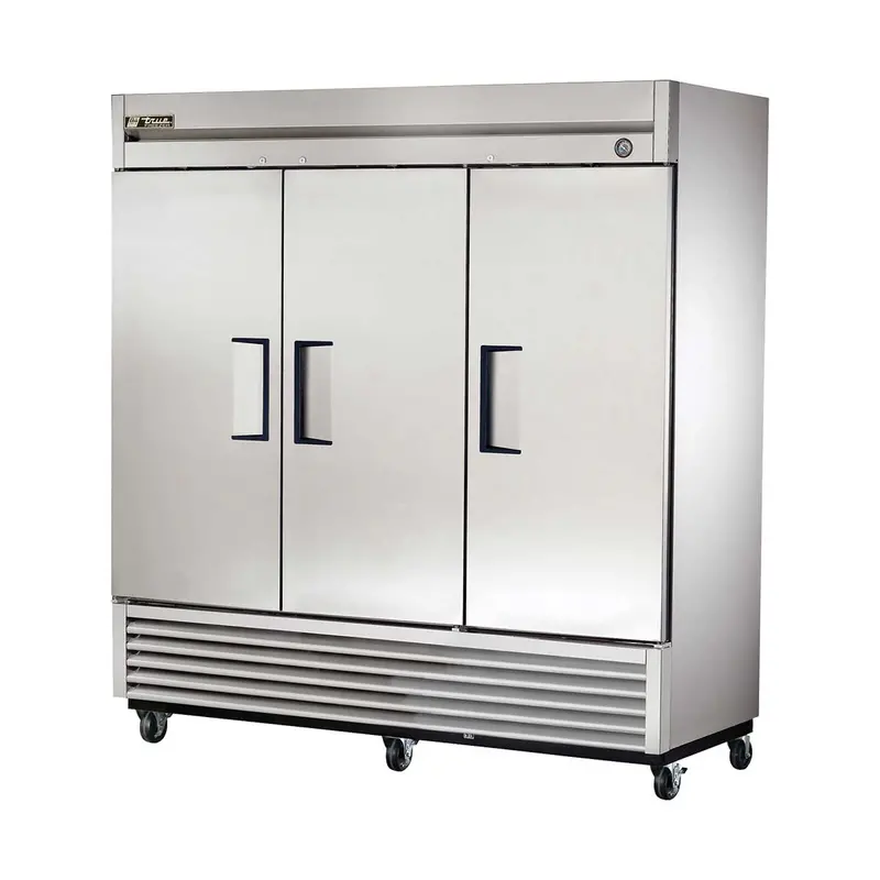 True T-72F Three-Section Solid-Door Reach-In Freezer – T-Series 1