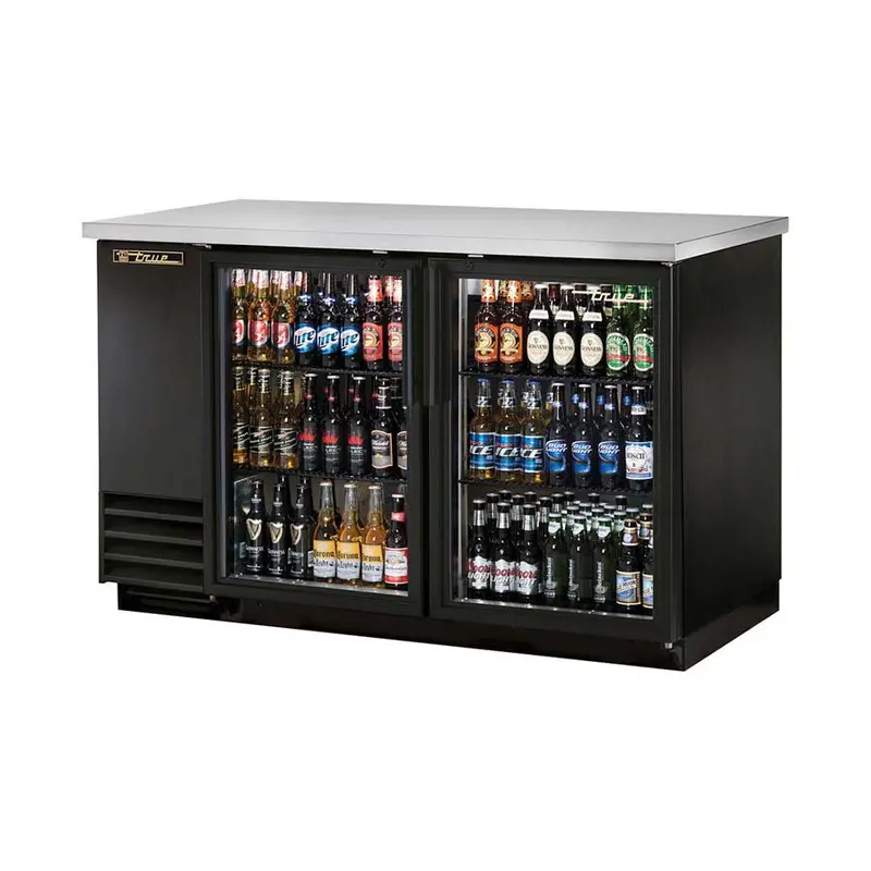True Tbb-2G-Hc-Ld Back Bar Cooler – Two-Glass-Door Swing Configuration 1