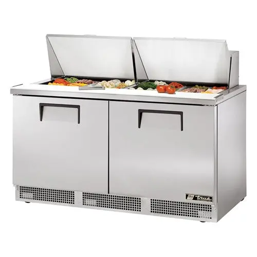 True Tfp-64-24M Mega-Top Food Prep Table — 64.125-Inch Wide, 24-Pan Capacity 1