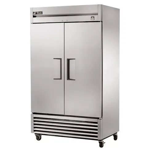 True Ts-43F-Hc Bottom-Mount Reach-In Freezer With Dual Doors (47" W), Stainless Steel Interior & Exterior 1