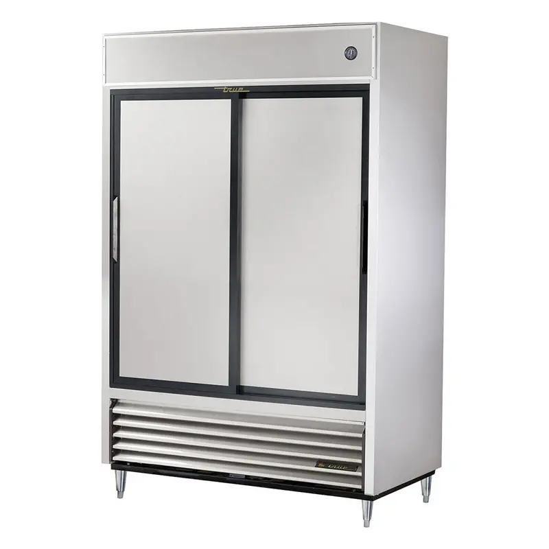 True Tsd-47 Two-Section Sliding-Door Refrigerator – Solid-Door Commercial Cooler 1