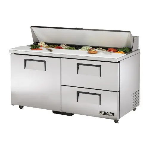 True Tssu-60-16D-2-Hc Sandwich And Salad Prep Table — 60.375-Inch Wide, 16-Pan Capacity 1