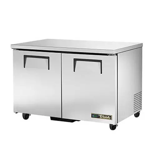 True Tuc-48-Hc Stainless Undercounter Refrigerator – Dual-Door, 48.375" Wide 1