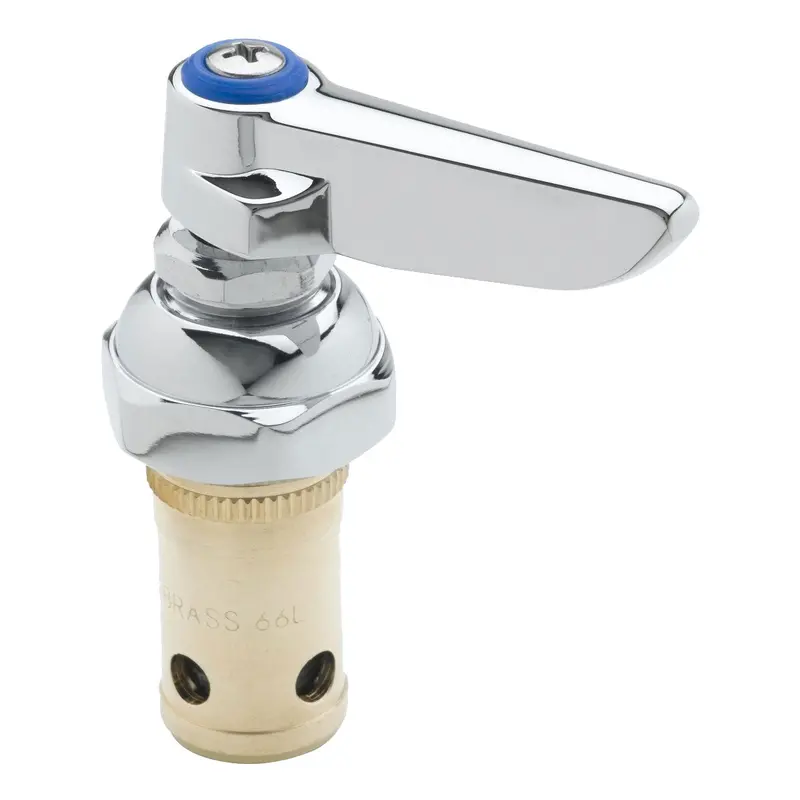T&S Brass 002711-40Ns Eterna Cold Left-Handle Lever Spindle Assembly 1