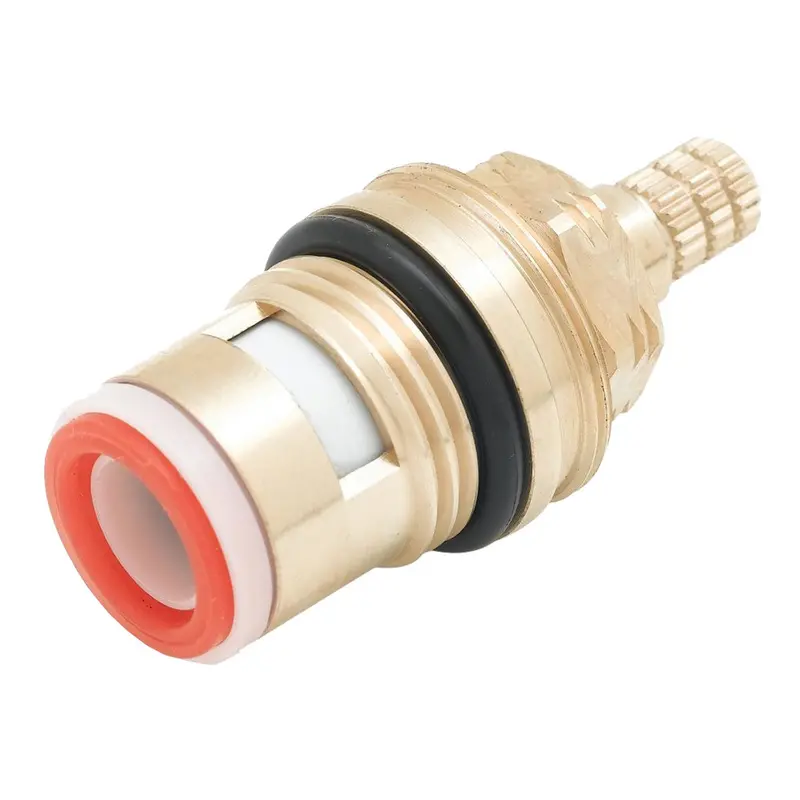 T&S Brass 013787-45 Hot Water Ceramic Cartridge — Red 1