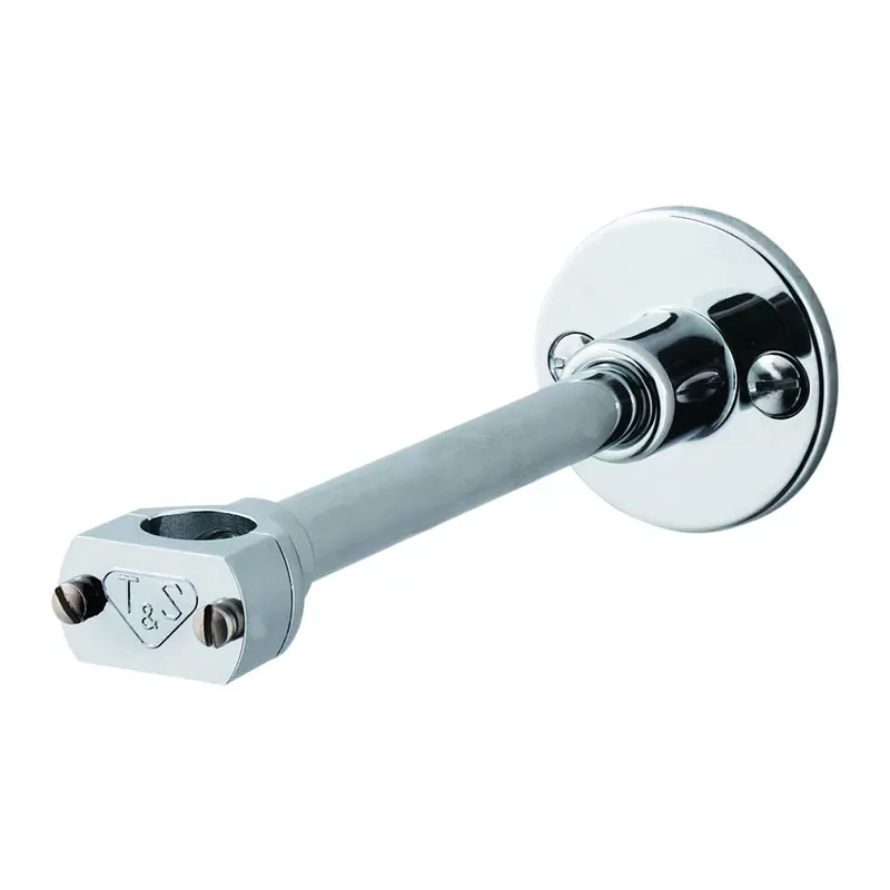 T&S Brass B-0109-01 Wall-Mounted Pre-Rinse Bracket Assembly – 6-Inch Reach 1